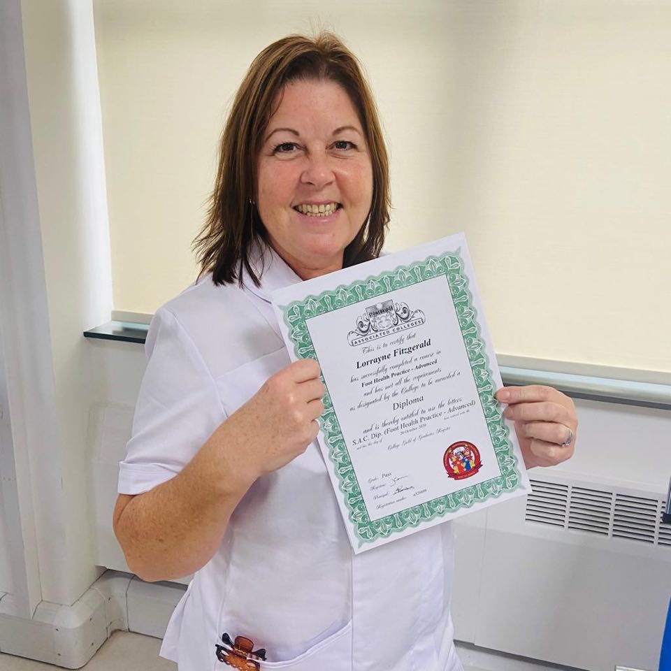 Contact Lorrayne Mobile Foot Health Practitioner